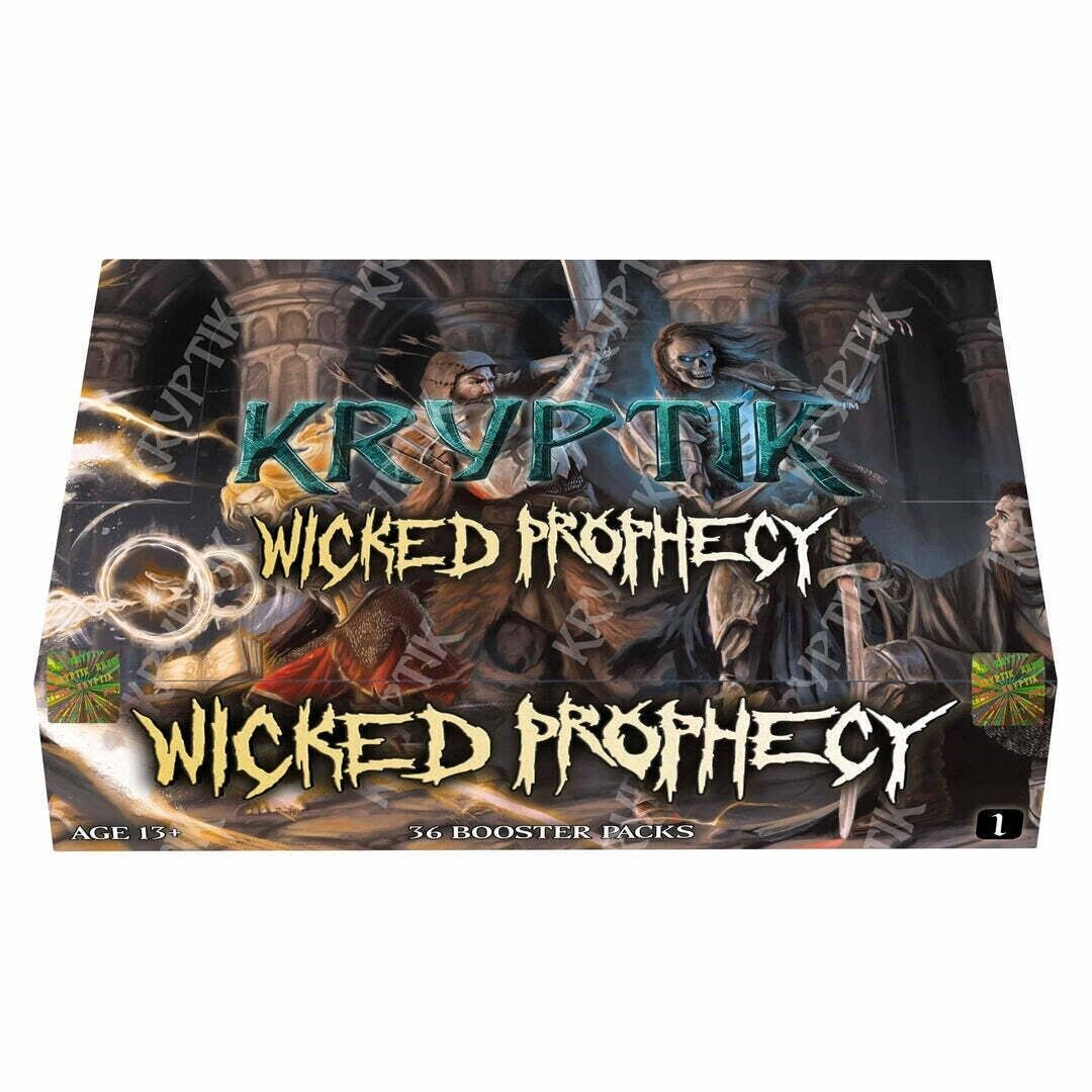 Kryptic Wicked Prophecy Booster Box